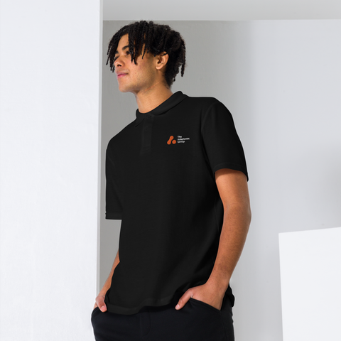 TAG - Embroidered unisex pique polo shirt