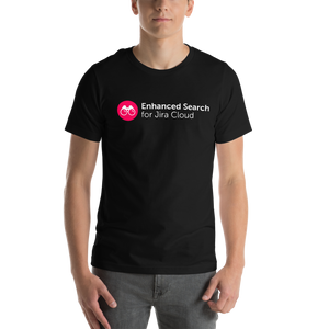 Printed Unisex T-shirt - ScriptRunner - Enhanced Search Icon, Black 2