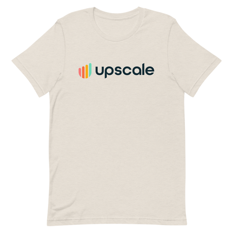 Upscale - Unisex T-shirt (light logo)