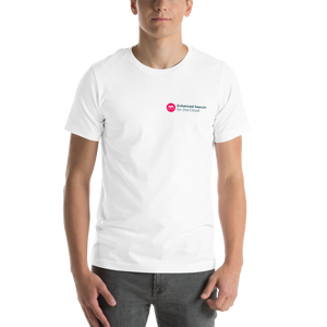 Printed Unisex T-shirt - ScriptRunner - Enhanced Search Icon, White 1