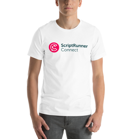 Printed Unisex T-shirt - ScriptRunner Connect White 1