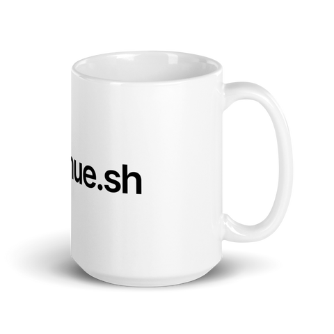 Venue.sh - White glossy mug