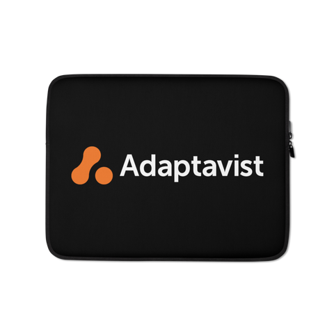 Black Laptop Sleeve 13" - Adaptavist Logo