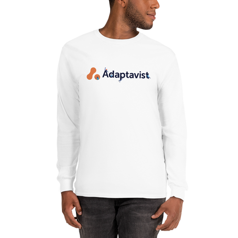 Men’s Printed Long Sleeve Shirt - Adaptavist Logo People Design