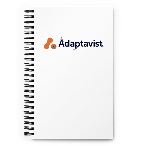 Adaptavist Spiral Notebook - White