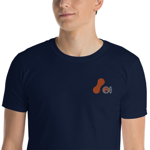 Men's Embroidered Adaptavist Hello Logo Design T-Shirt MC