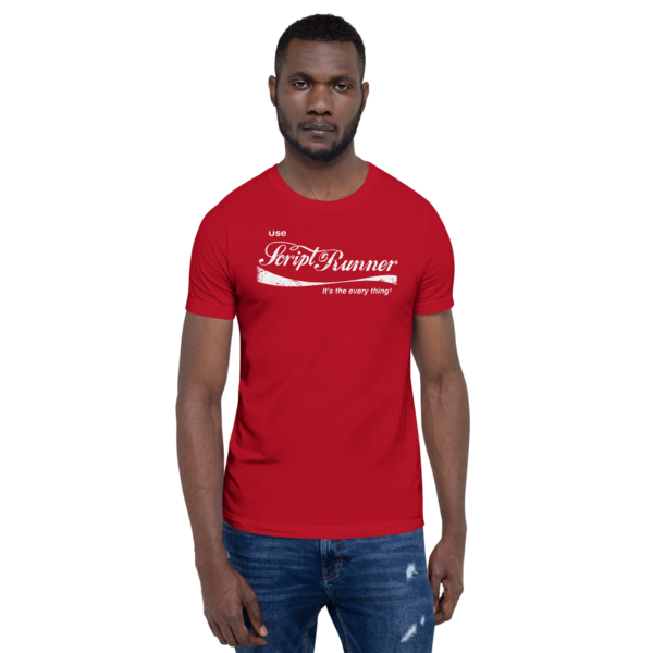 Men's ScriptRunner Cola Retro Design T-Shirt CB2